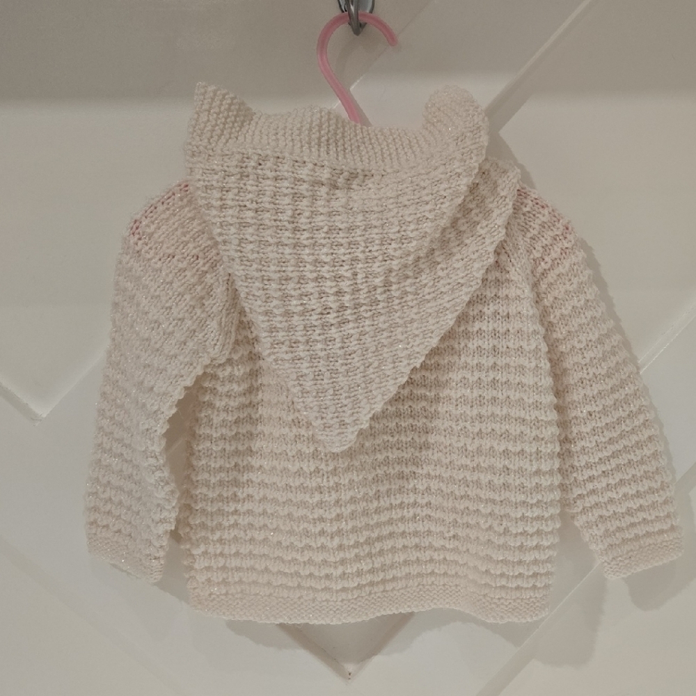 Cream Knit Women's Sweater - Picture 3 of 3